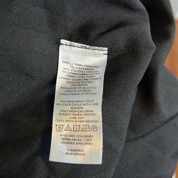 Loft Long Sleeved Shirt with Gold Embellishments Sheer Sleeves Size Large - Picture 3 of 3